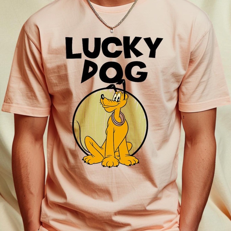 Disney St Patrick's Day Pluto Lucky Dog Premium T-Shirt 69_T-Shirt_File PNG.jpg