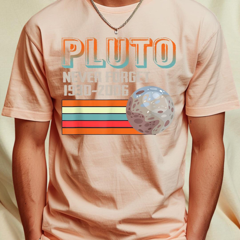 Never Forget Pluto - Space Retro Vintage T-Shirt 407_T-Shirt_File PNG.jpg