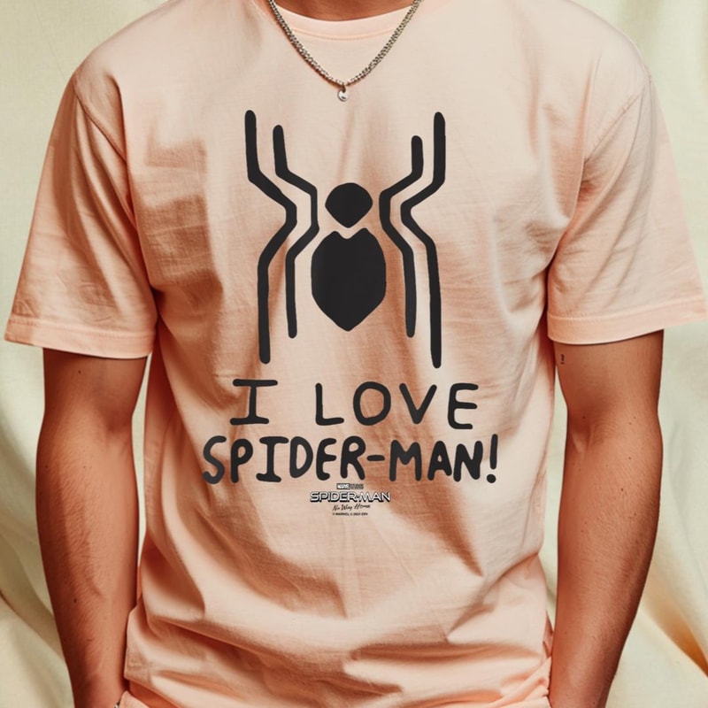 Marvel Spider-Man No Way Home I Love Spider-Man Logo T-Shirt 342_T-Shirt_File PNG.jpg