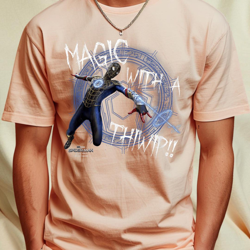 Marvel Spider-Man No Way Home Spider-Man Magic Thiwip T-Shirt 2_T-Shirt_File PNG.jpg