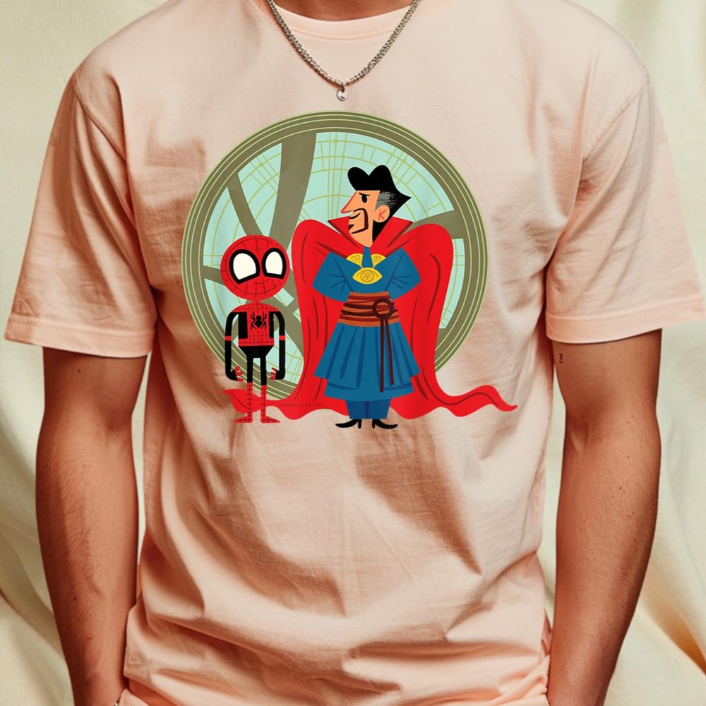 Marvel Spider-Man No Way Home Spidey Doctor Strange Cartoon T-Shirt 258_T-Shirt_File PNG.jpg