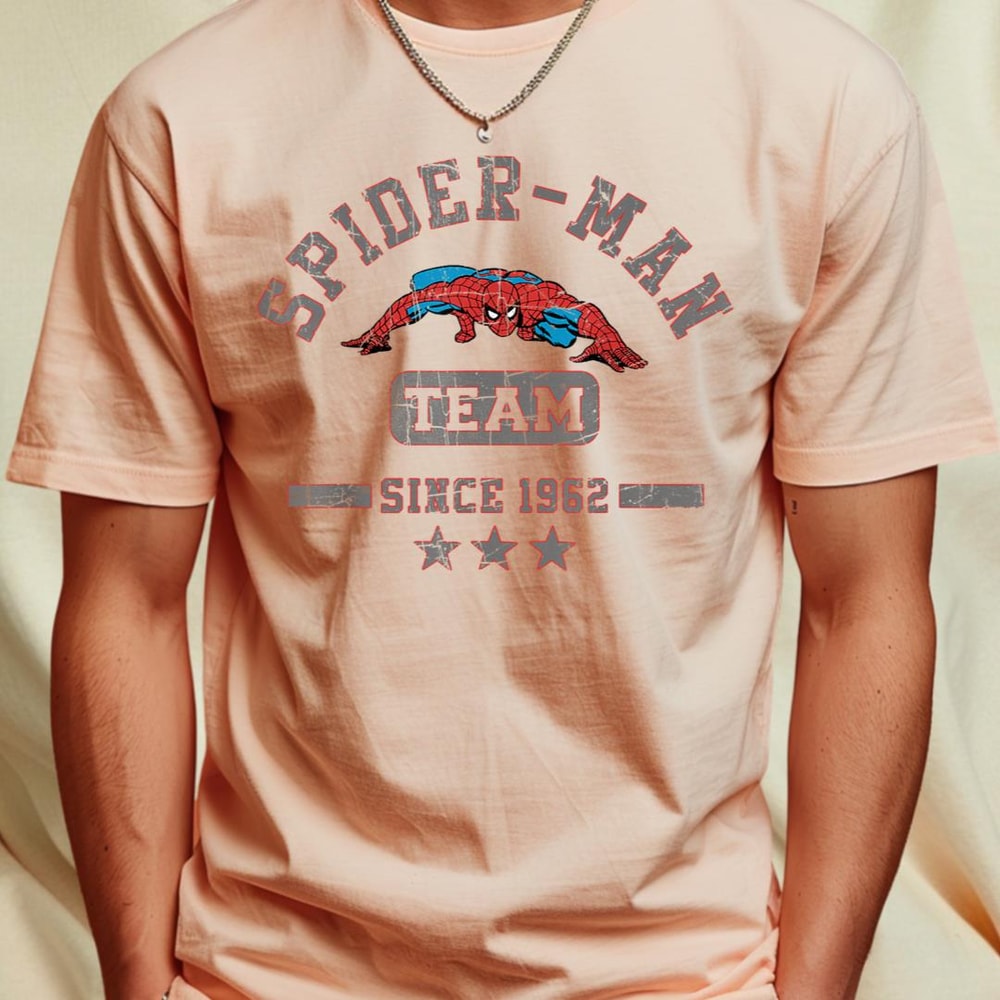 Marvel Spider-Man Team Since 1962 Workout Graphic T-Shirt 128_T-Shirt_File PNG.jpg