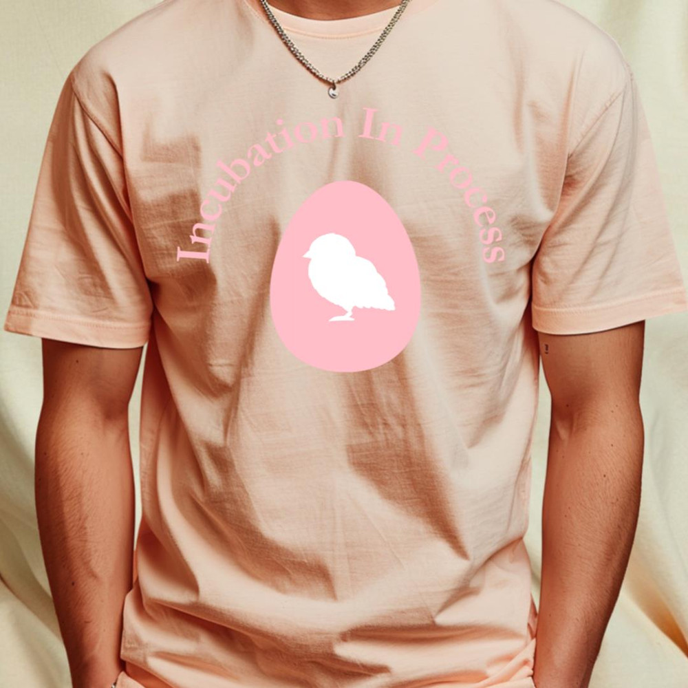 Incubation In Process, Pregnancy Announcement, Funny, Cute Gender Reveal Design T-Shirt by BirdsnStuff1_T-Shirt_File PNG.jpg