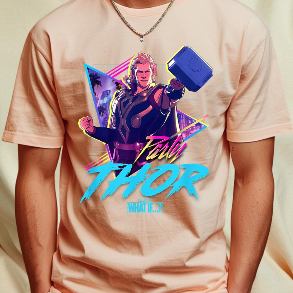Marvel What If Party Thor Geometric Poster T-Shirt 189_T-Shirt_File PNG.jpg