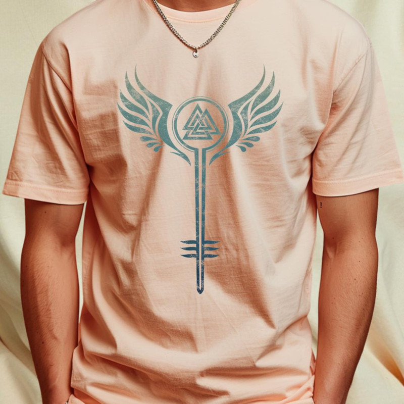 Symbol, Odin Valknut, Shieldmaiden, Viking, Warrior T-Shirt 374_T-Shirt_File PNG.jpg