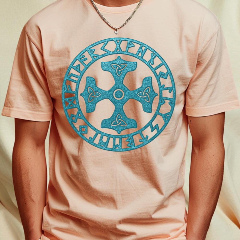 Thors Hammer, viking, celtic, norse, nordic, symbol, Mjolnir T-Shirt 332_T-Shirt_File PNG.jpg