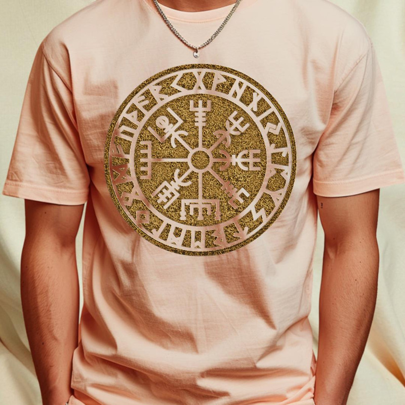Vegvisir viking compass rune Nordic symbol Odin Thor Asgard Premium T-Shirt 326_T-Shirt_File PNG.jpg