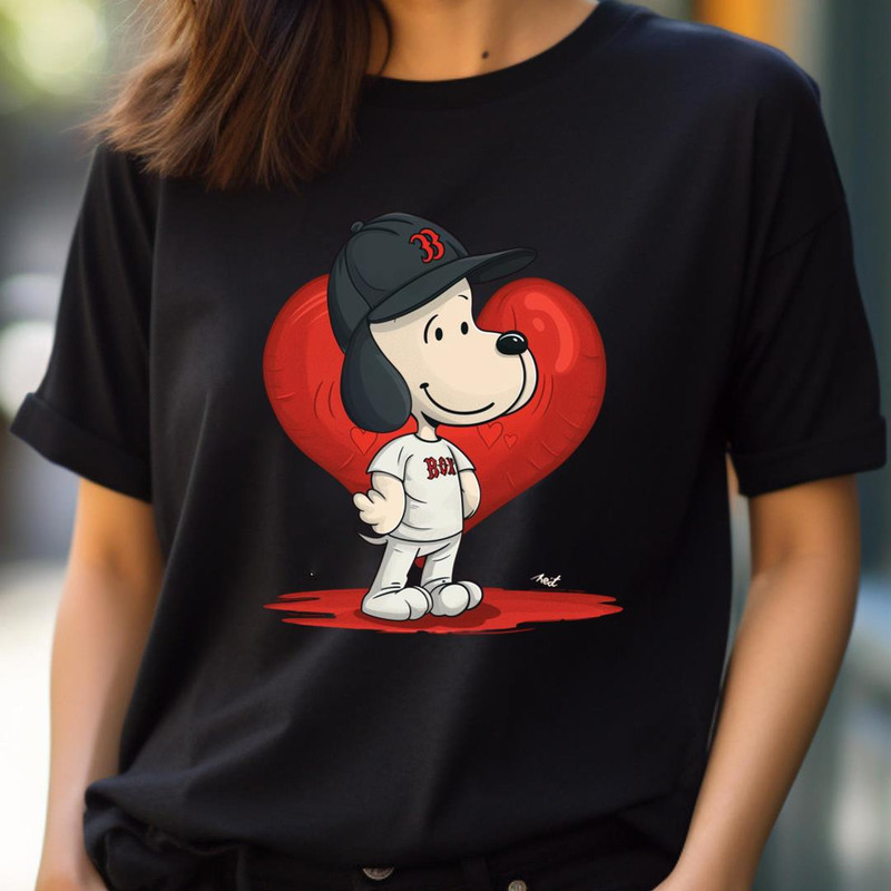 Tail-Wagging Snoopy Vs Sox Logo PNG, Snoopy Vs Boston Red Sox logo PNG, Snoopy Digital Png Files.jpg