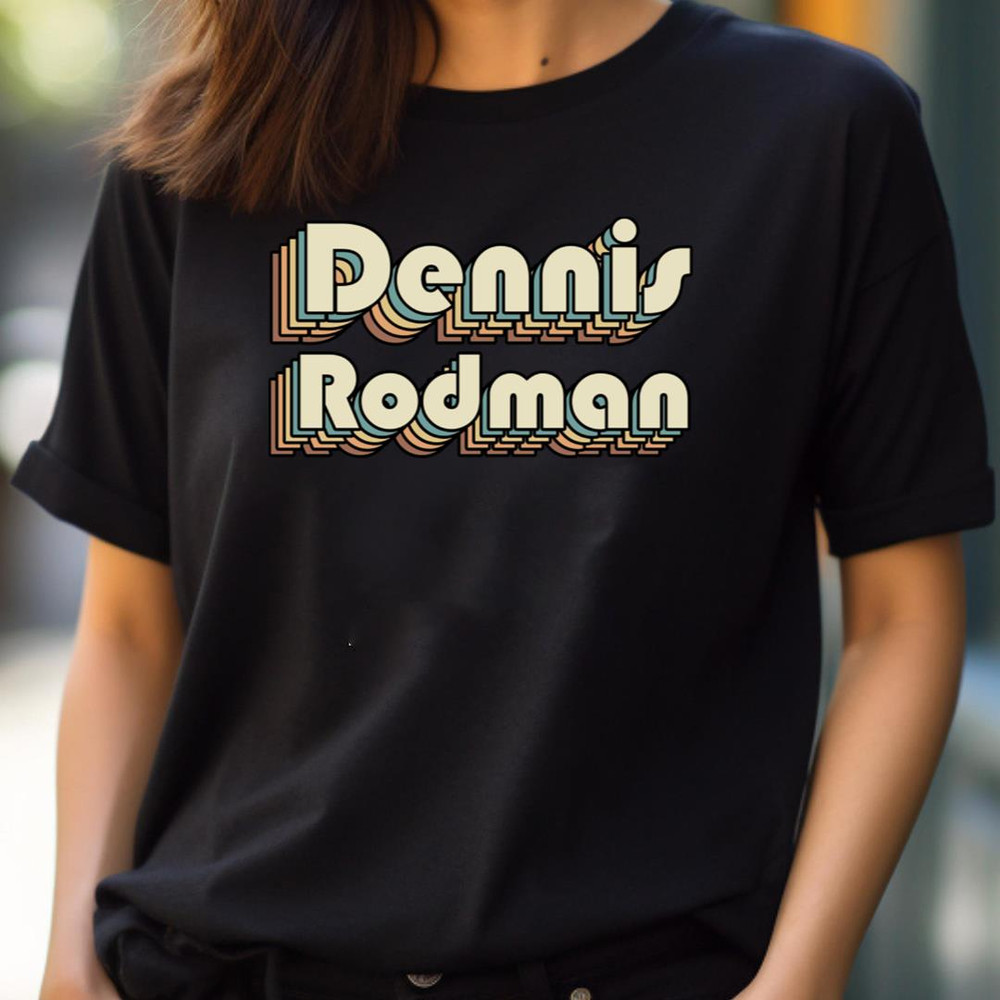 Dennis Rodman Retro - Dennis Rodman Insights PNG, basketball players PNG.jpg