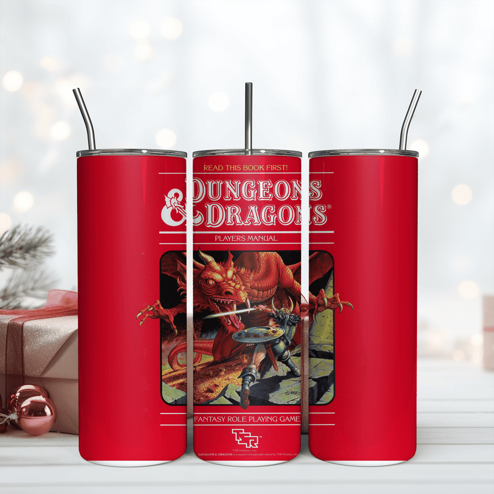 Dungoens and Dragons 20Oz Tumbler Wrap Png, Digital Download PNG, Wrap Design Png.png