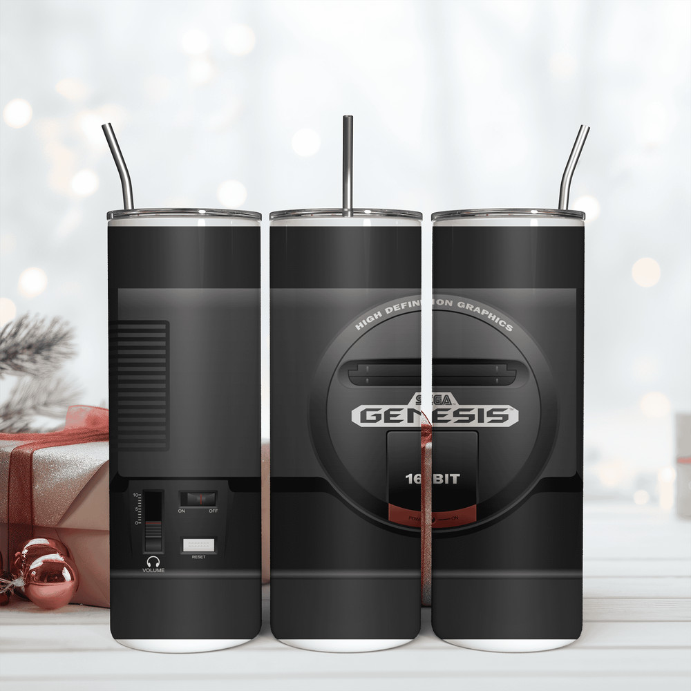 Genesis 20Oz Tumbler Wrap Png, Digital Download PNG, Game Wrap Design Png.png