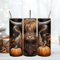 Highland Cow in the Pumpkin Patch 20 Oz Tumbler Png.png