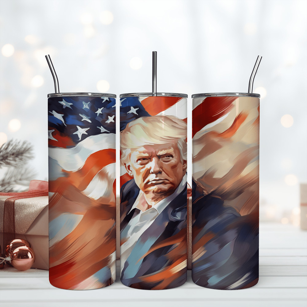 Trump 2024 Tumbler 20oz, Tumbler wrap 20oz PNG, Digital Download.png