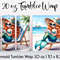 Mermaid on the Beach Tumbler Wrap Design.jpg