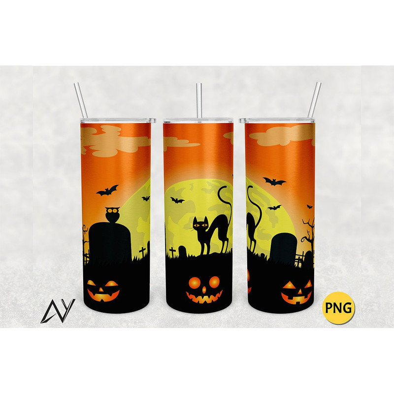 20oz Skinny Tumbler Halloween Day PNG.jpg