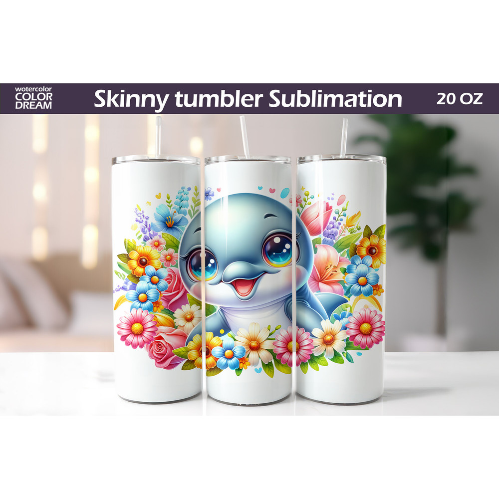 Cute Dolphin Tumbler Wrap.jpg