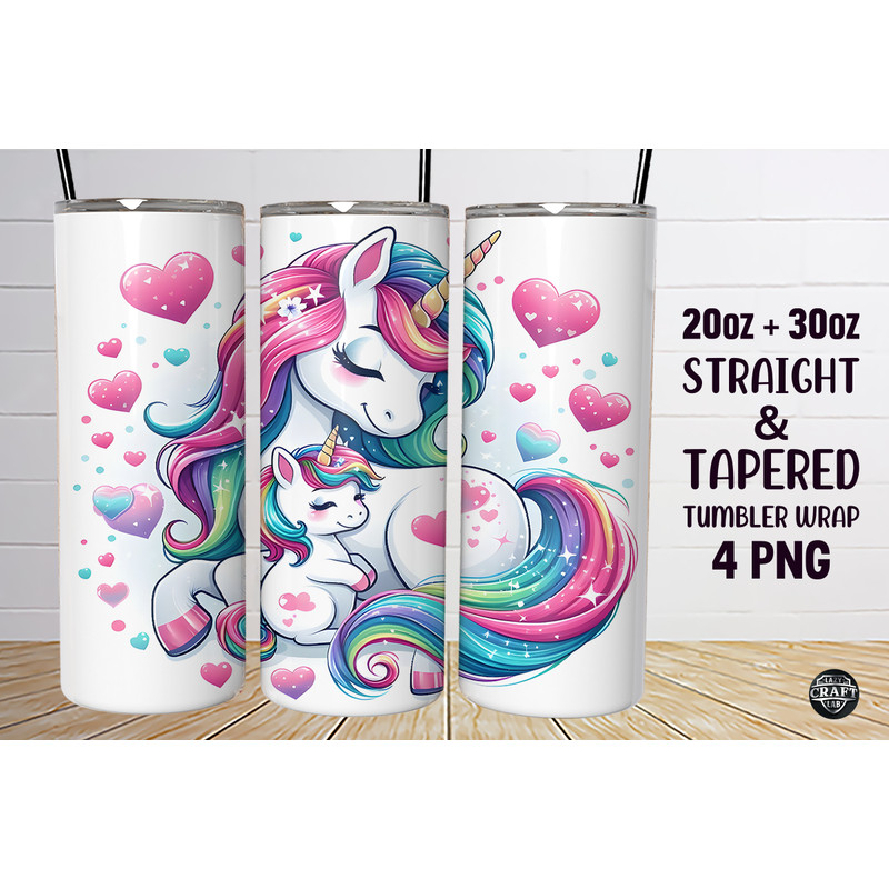 Mom & Baby Unicorn Mothers Day Tumbler.png