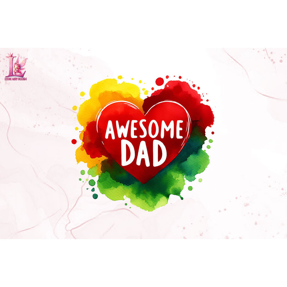 Awesome Dad Clipart PNG Graphics.jpeg