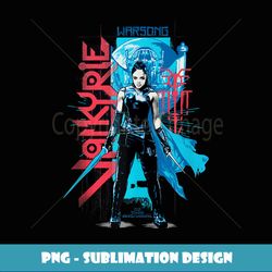 Marvel Thor Ragnarok Valkyrie Warsong Abstract Portrait - Special Edition Sublimation PNG File