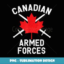Canadian Armed Forces Flag of Canada T- - Elegant Sublimation PNG Download