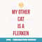 Captain Marvel My Other Cat Is A Flerken Bold Logo - Aesthetic Sublimation Digital File