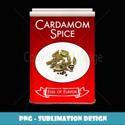 Cardamom Spice Tin Girls Matching Halloween Costume - Digital Sublimation Download File