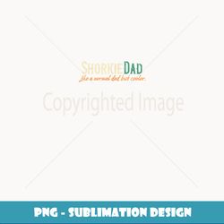 Shorkie Dad Men's Father's Day Gift - Shorkie Breed - PNG Transparent Digital Download File for Sublimation