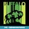 Lucky Buffalo Animal St Patrick's Day T Irish Gift - Artistic Sublimation Digital File