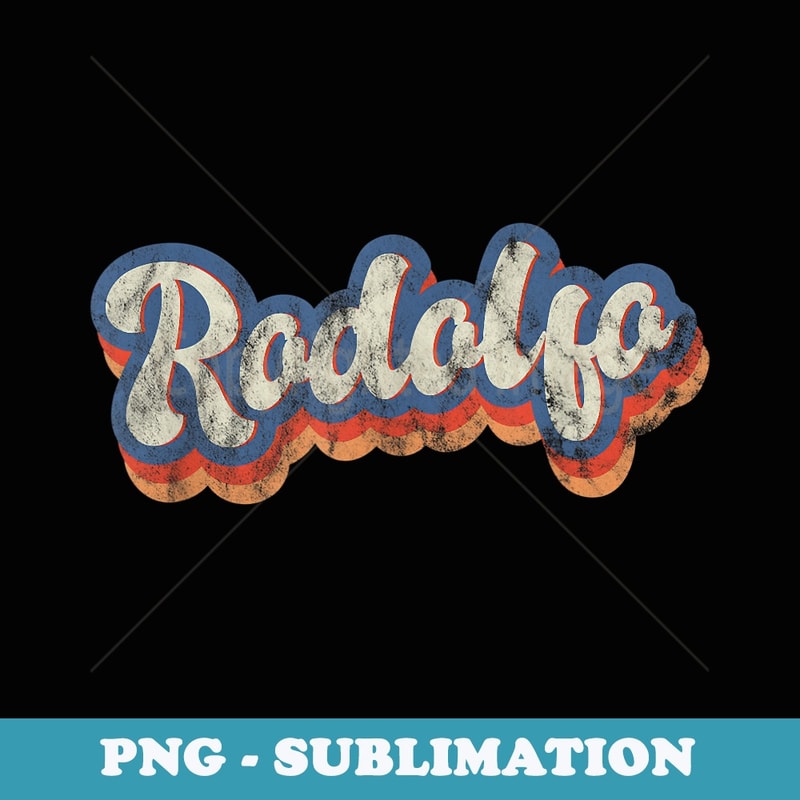 Rodolfo Personalized Name Custom Lettering 70s - Decorative | Inspire ...