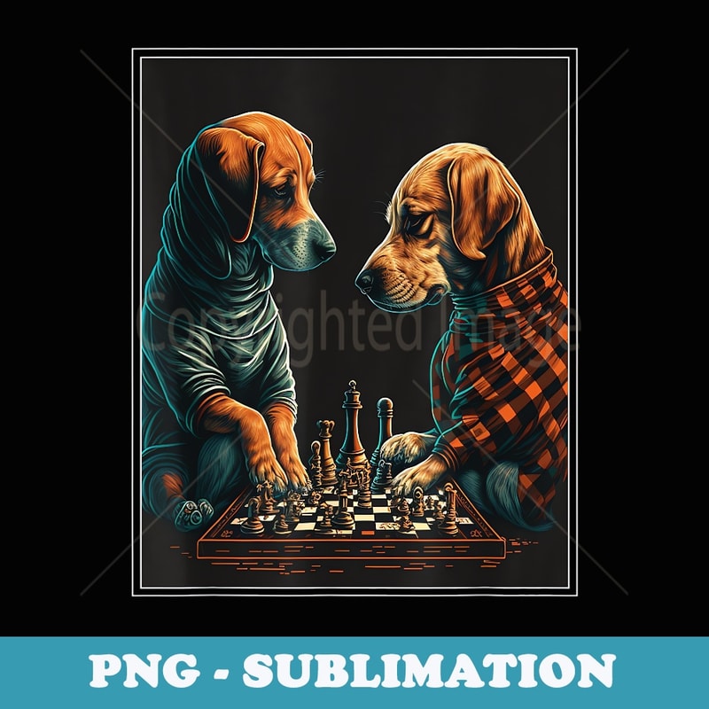 Labrador Chess Dog Labrador Chess Player Lady King - Digital Sublimation Do | Inspire ...