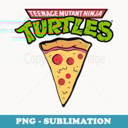 nage mutant ninja turtles pizza retro classic pocket logo - stylish sublimation digital download
