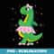 Cute Dinosaur Ballerina in Tutu - Premium Sublimation Digital Download