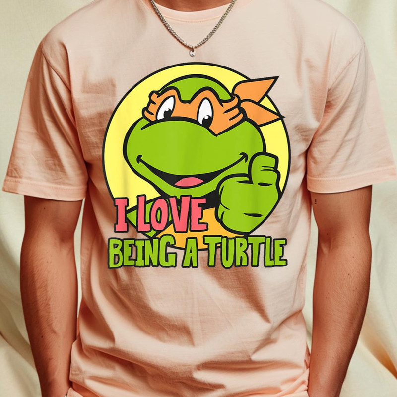 Mademark x Teenage Mutant Ninja Turtles - Michelangelo - I Love Being a Turtle T-Shirt 154_T-Shirt_File PNG.jpg