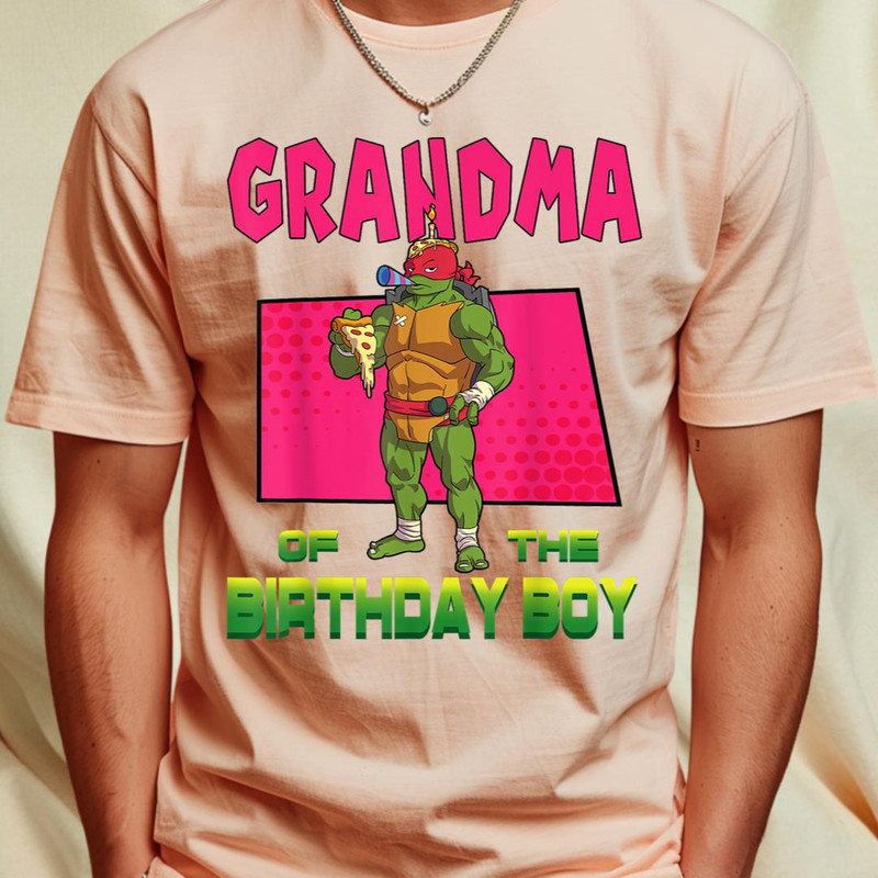 Mademark x Teenage Mutant Ninja Turtles - Raphael Grandma of the Birthday Boy Pizza Theme Party T-Sh_T-Shirt_File PNG.jpg