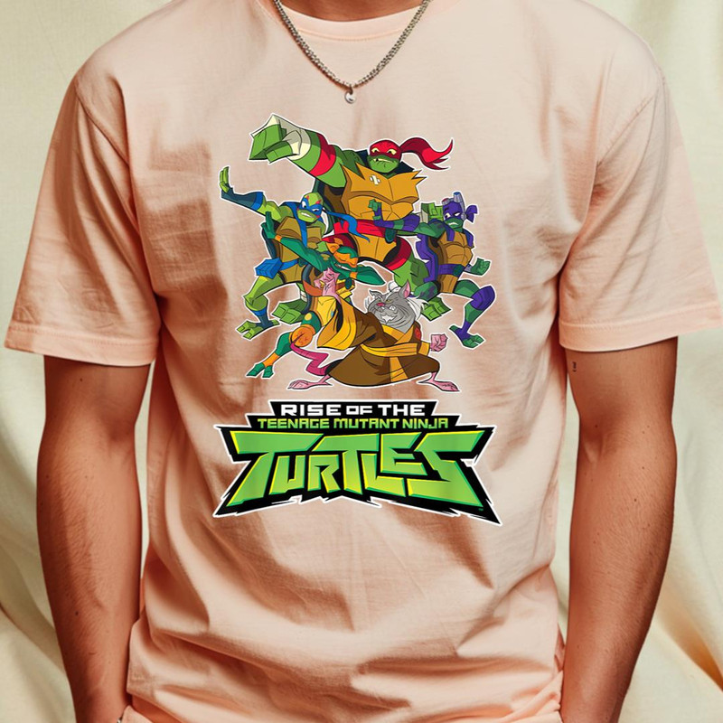 Mademark x Teenage Mutant Ninja Turtles - Splinter & The Turtles - Rise T-Shirt 70_T-Shirt_File PNG.jpg