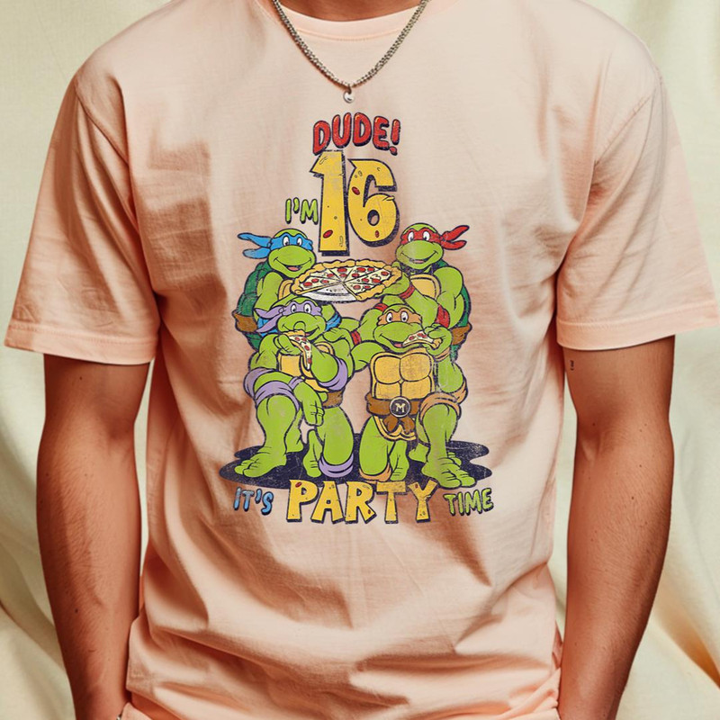 Teenage Mutant Ninja Turtles 16th Birthday Pizza Party T-Shirt 336_T-Shirt_File PNG.jpg