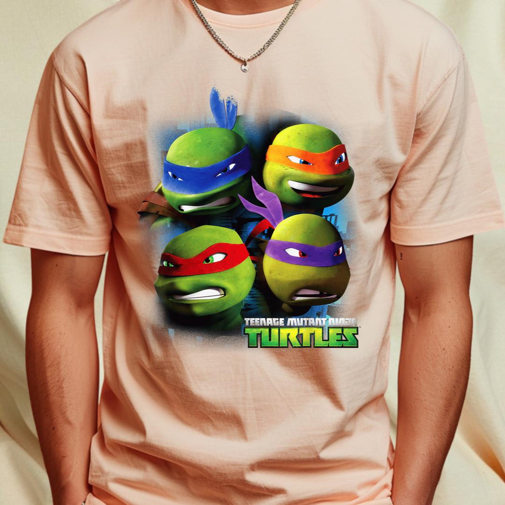 Teenage Mutant Ninja Turtles Large Character Heads T-Shirt T-Shirt 296_T-Shirt_File PNG.jpg