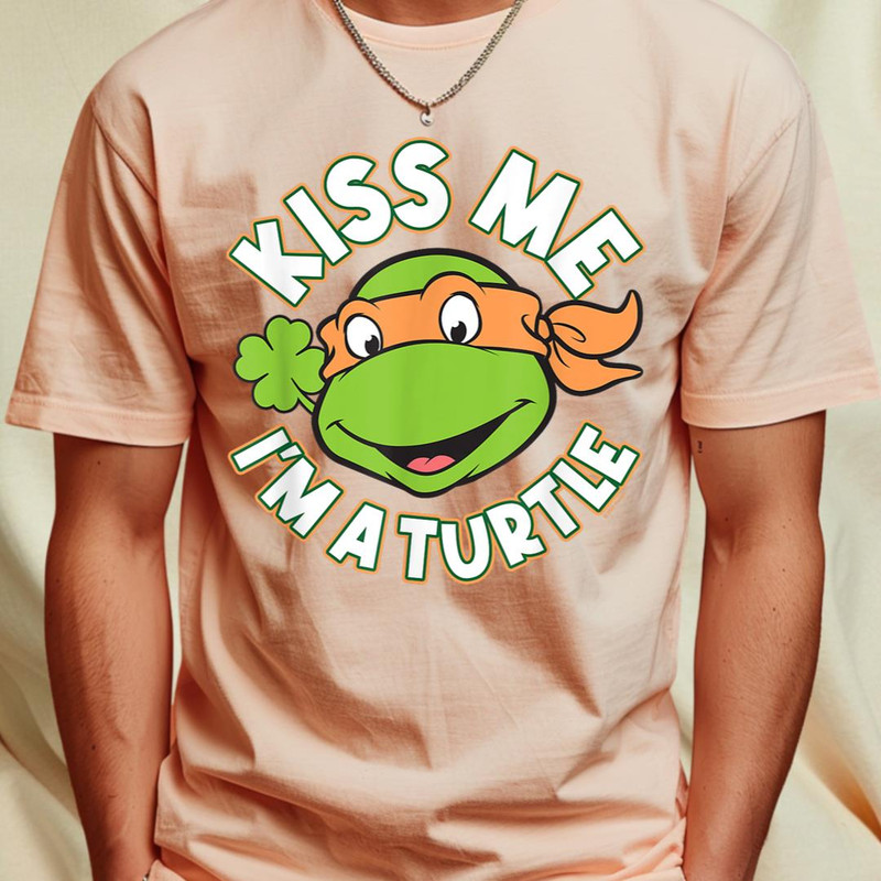 Teenage Mutant Ninja Turtles St. Patrick's Day Kiss Me T-Shirt 309_T-Shirt_File PNG.jpg