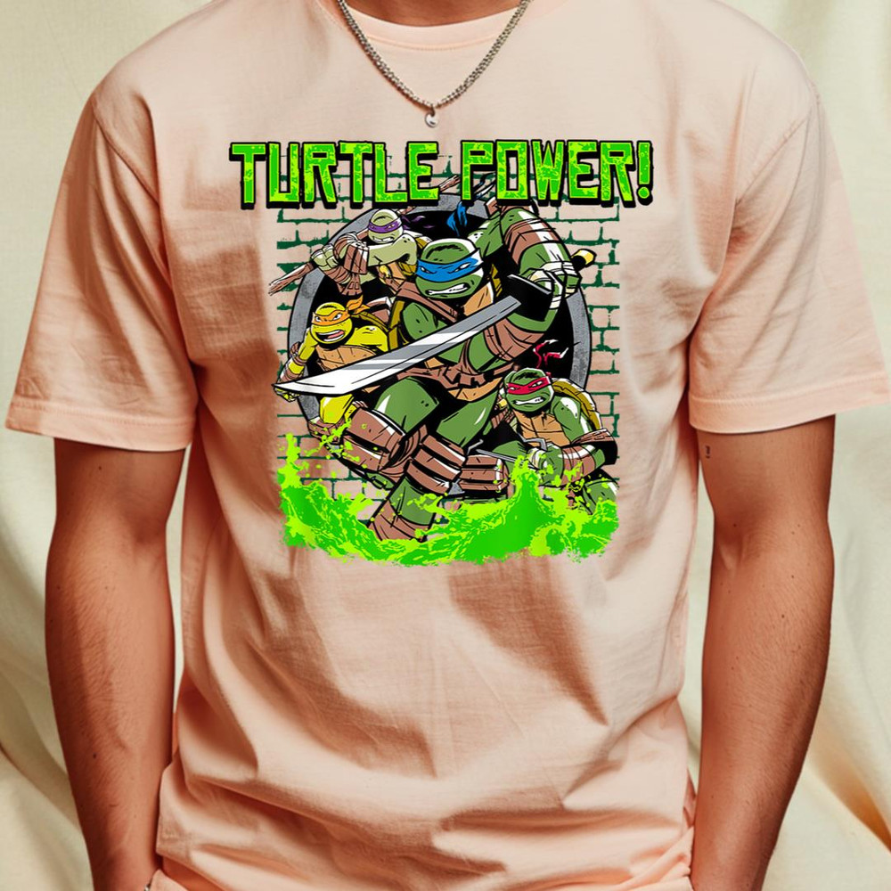 Teenage Mutant Ninja Turtles Turtle Power T-Shirt T-Shirt 403_T-Shirt_File PNG.jpg