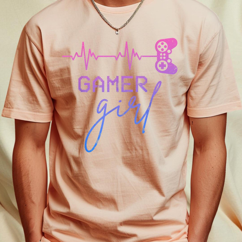Gamer Girl Cute Heartbeat Gamer for Girl Video Game Lovers T-Shirt 39_T-Shirt_File PNG.jpg
