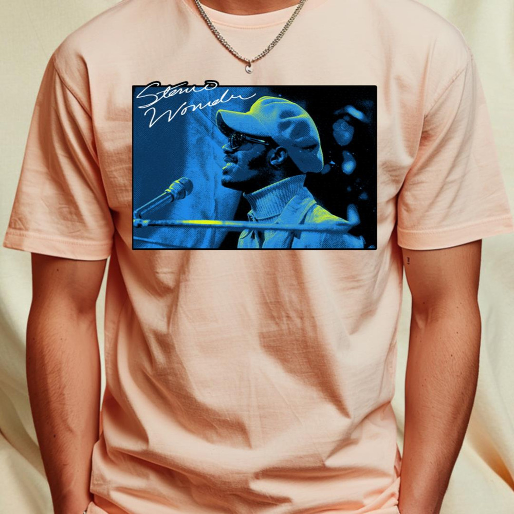 Stevie Wonder Singer Light Blue T-Shirt_T-Shirt_File PNG.jpg
