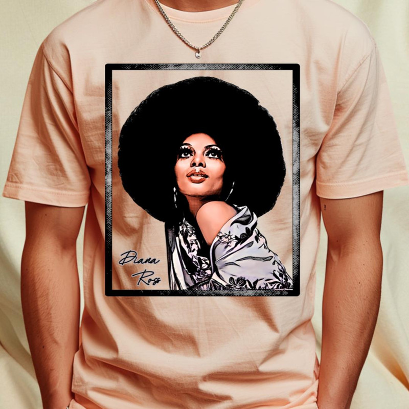 Vintage Diana Ross Grunge Style T-Shirt_T-Shirt_File PNG.jpg