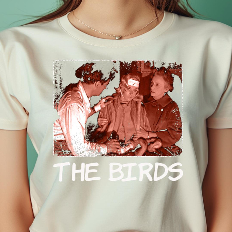 The Birds Movie Poster Tee Mockery Merch PNG, American Psycho PNG.jpg