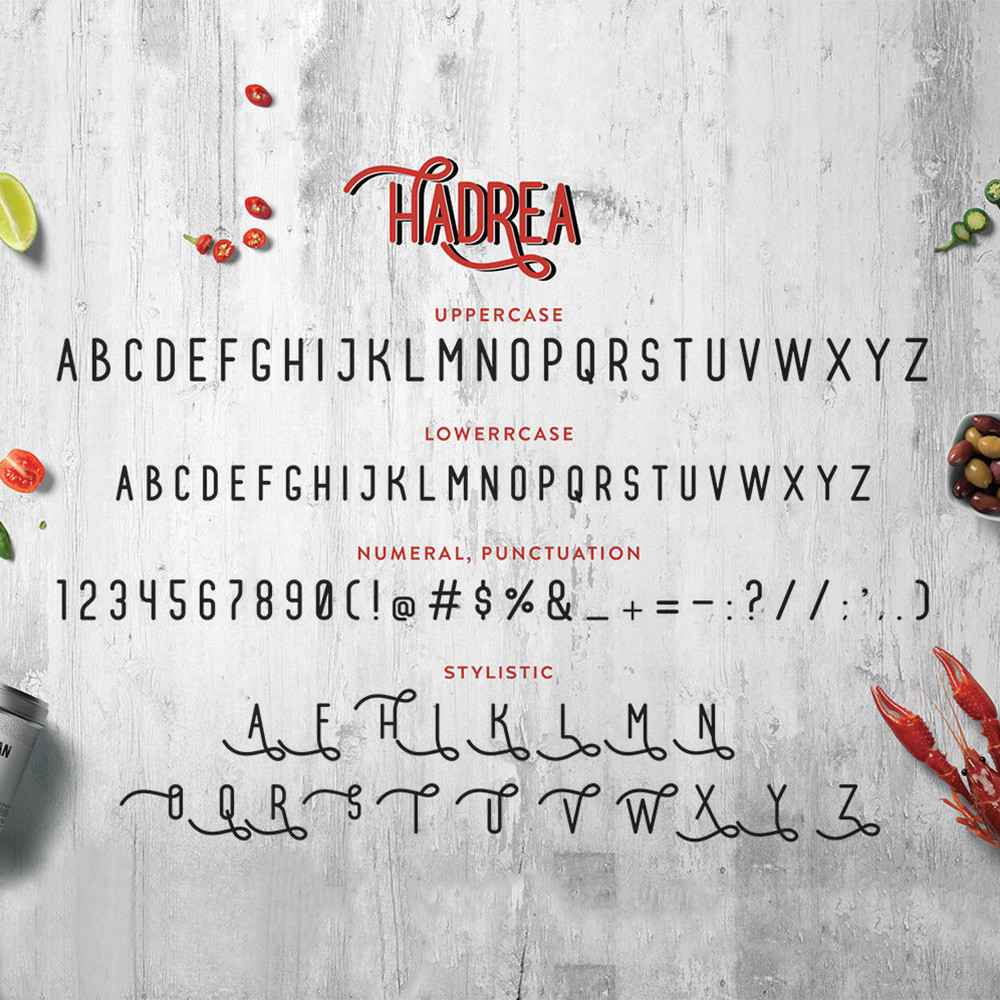 Hadrea Font 1