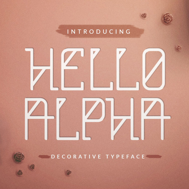 Hello Alpha Font 0