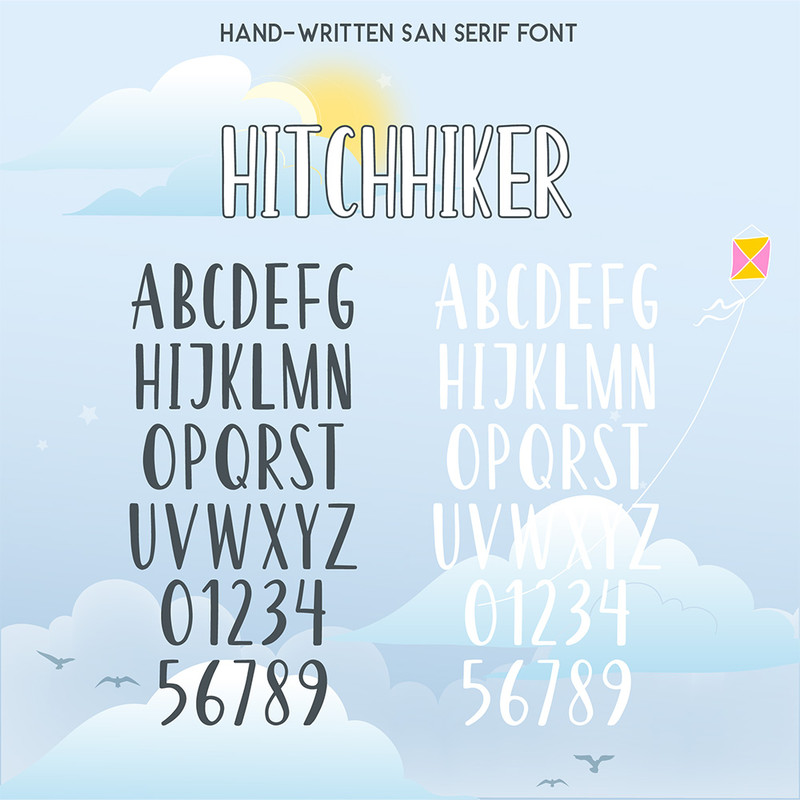 Hitch Hiker Font 2