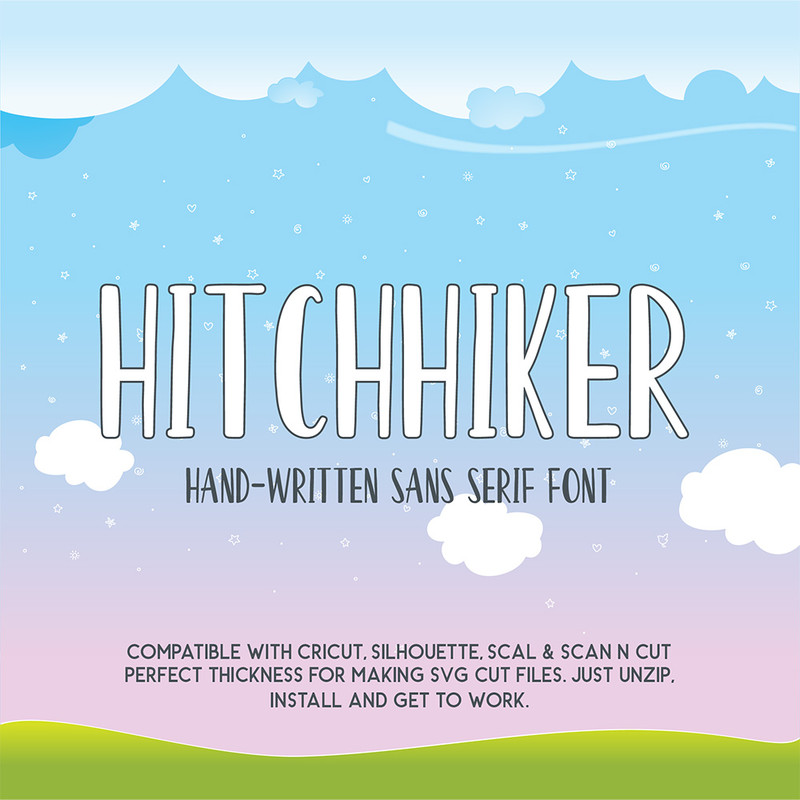 Hitch Hiker Font 3