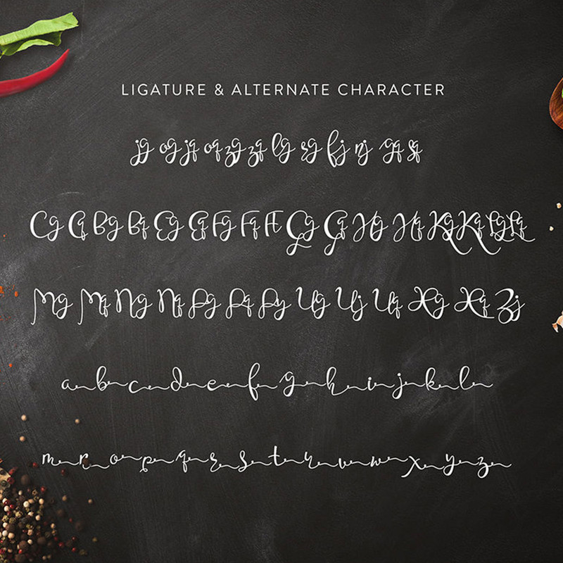 Honey Spice Script Font 0