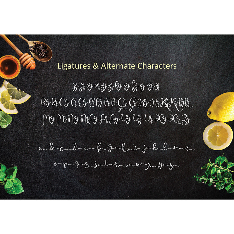 Honey Spice Script Font 5