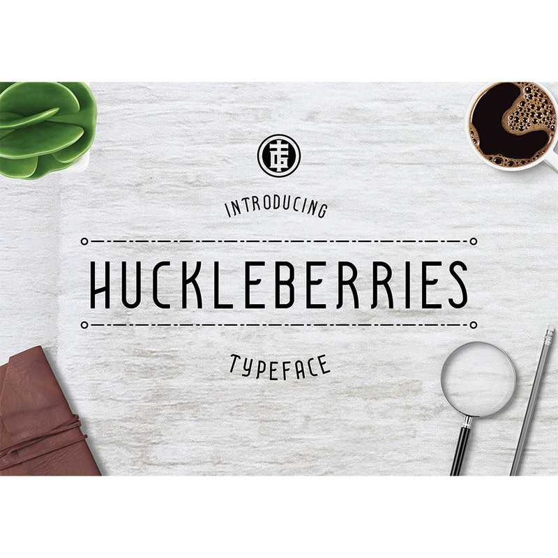 Huckleberries Font 0